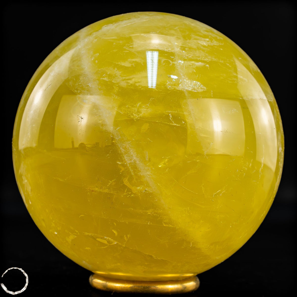 Top Qualität Transparente Citrin Kristall Kugel - Brasilien -1330,92g