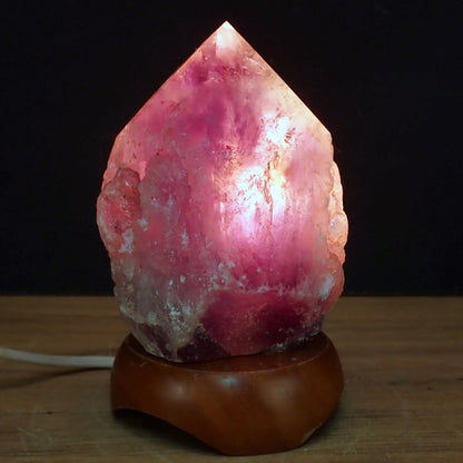 Natürliche Amethyst Lampe - 1262.74g - 155 x 110 x 95 mm