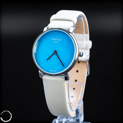 Türkis-Uhr mit Schweizer Uhrwerk – Natürliche Schönheit -28,10g -140,5ct