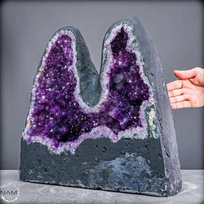 Amethyst-Druse Kathedrale – Naturwunder aus Uruguay – 31259,73g