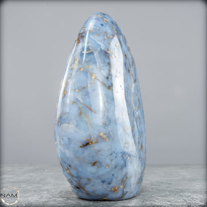 Natürliche Blaue Quarz Freiform aus Brasilien - 1198,66g