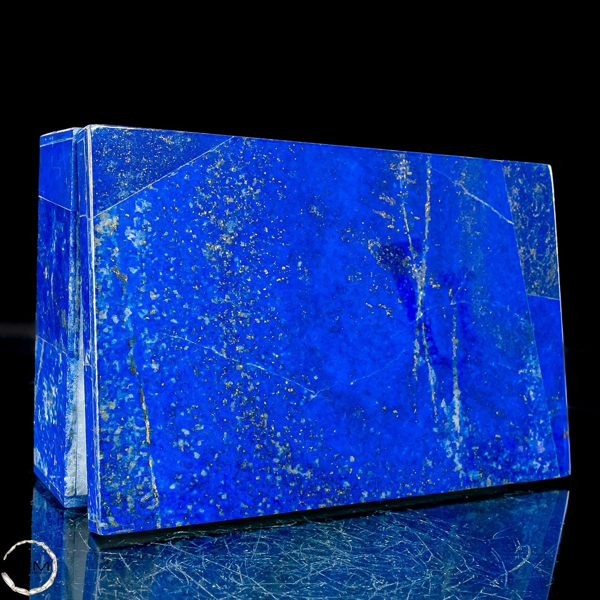 Natürliche  Lapislazuli Schmuckkästchen/Box - 729,91g