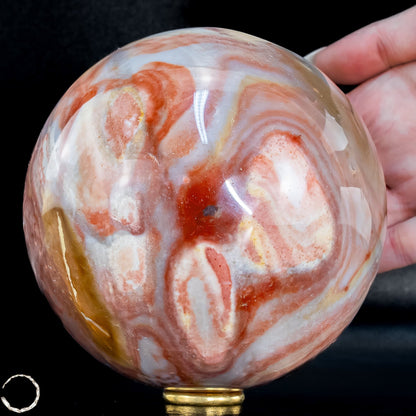 Natürliche Polychrome Jaspis Kristall-Kugel - 2274,59g