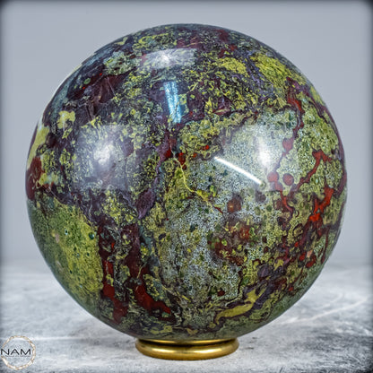 Natürliche Drachenblut-Jaspis Kugel aus Australien - 2906,77g - 131mm