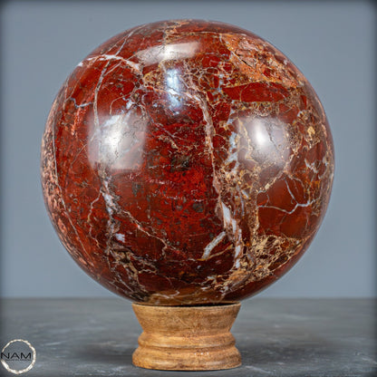 Natürliche Roter Jaspis Kugel Vom Himalaya - 2223,56g - 135mm