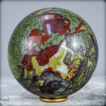 Natürliche Drachenblut-Jaspis Kugel aus Australien - 2906,77g - 131mm
