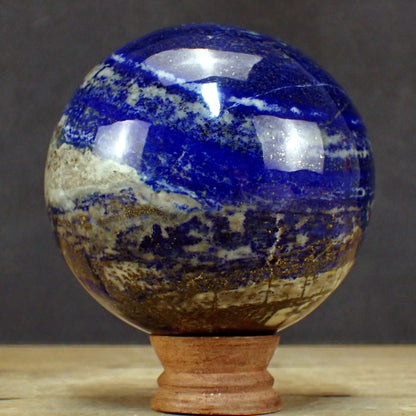 Große Königsblaue Lapislazuli-Kugel - 2073,31g - 112 mm