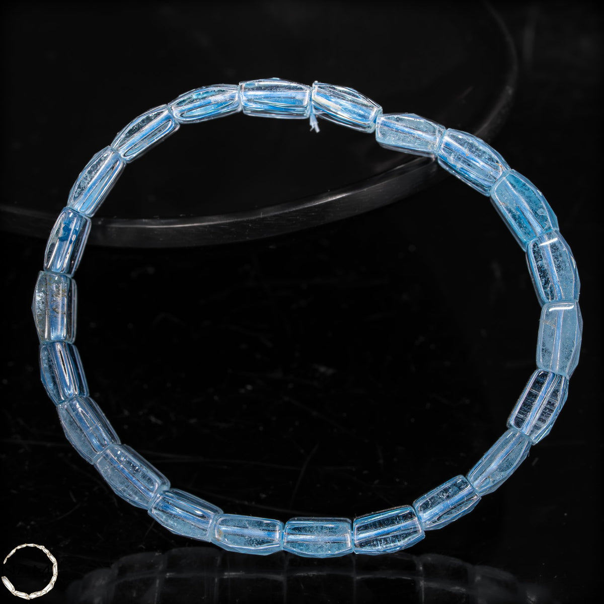 Eleganz in Blau – Aquamarin-Armband Afghanistan -41,08g 205,4ct