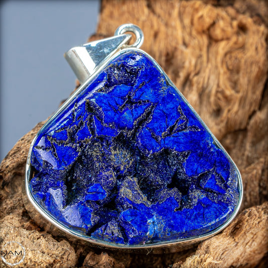 Sehr seltene Natürliche Azurit Nuss aus Russland - 16,62g 83.1ct