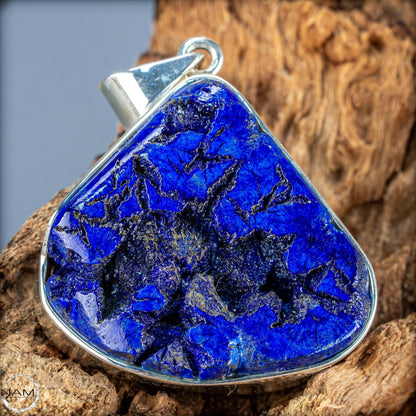 Sehr seltene Natürliche Azurit Nuss aus Russland - 16,62g 83.1ct