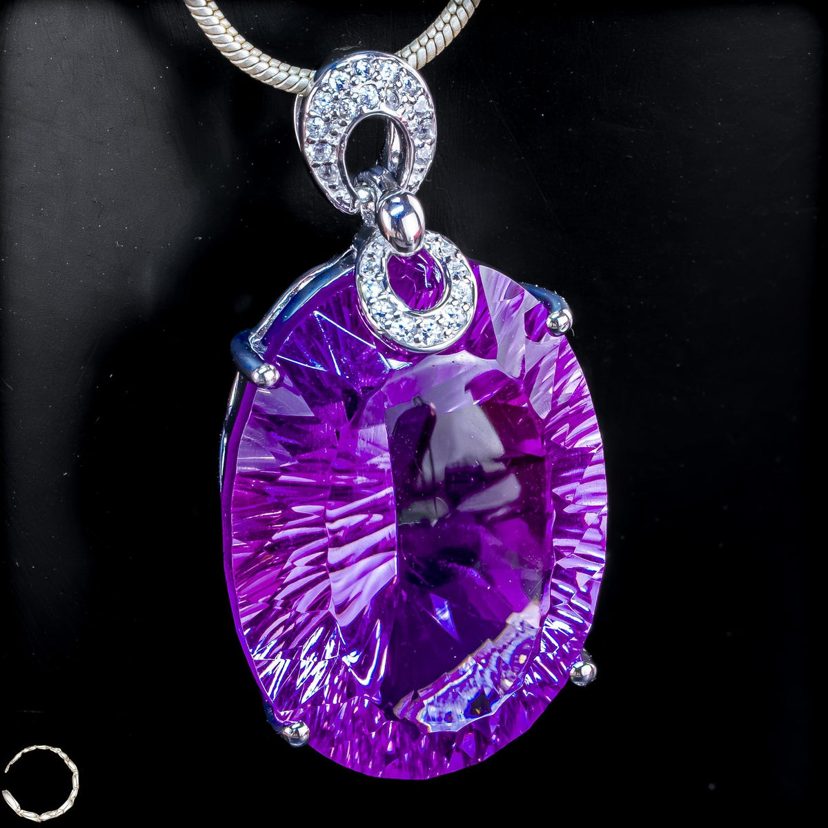 Amethyst-Anhänger – ein Meisterwerk aus Licht, Tiefe und Eleganz 2  9,12g 45,6ct