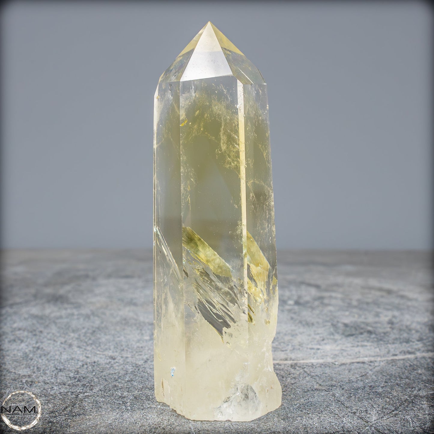 Top Qualität Transparenter Citrin Kristall - Brasilien - 237,99g