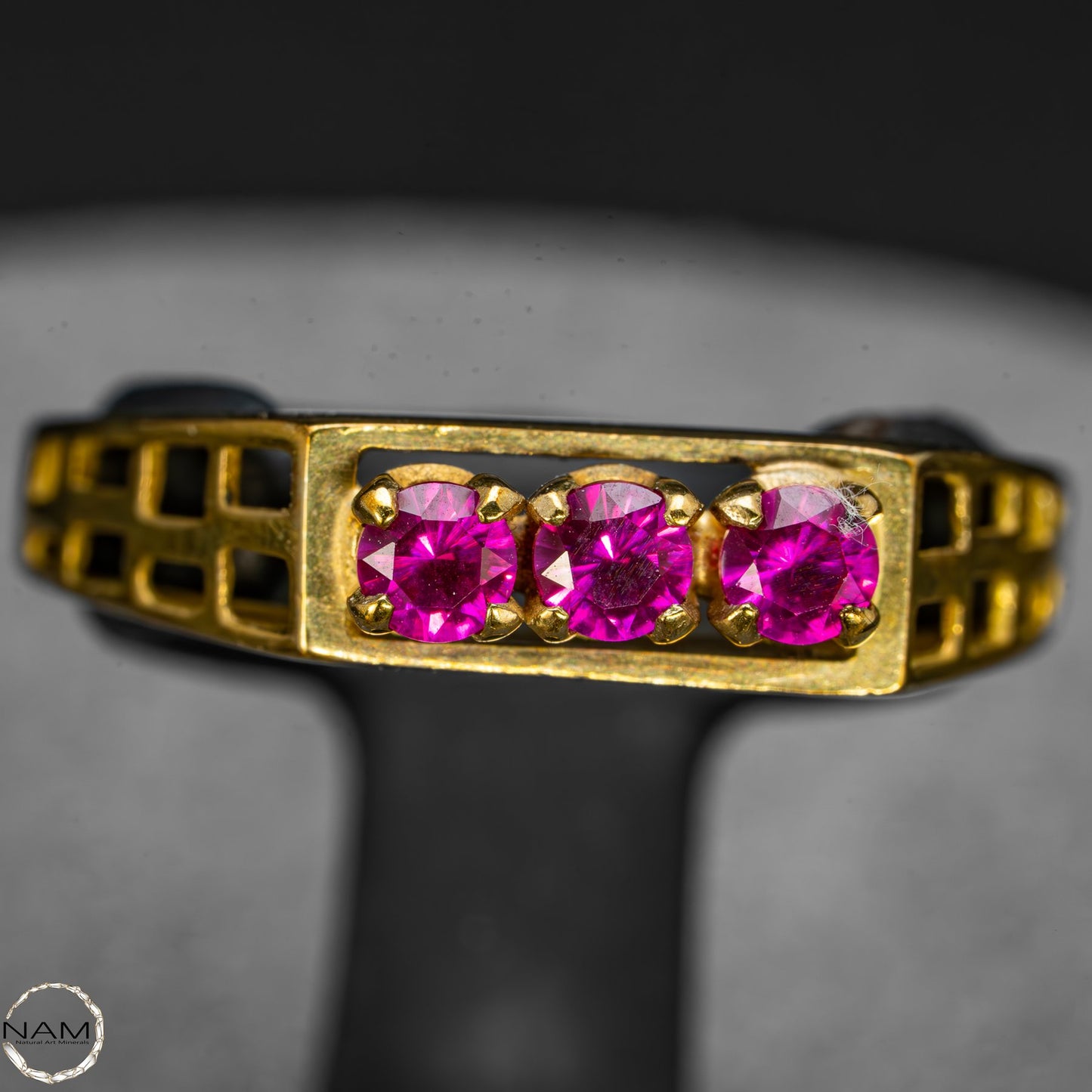 Rubin-Diamant-Ring aus 333er Gold – Ein Symbol von Leidenschaft und Eleganz -10,9ct