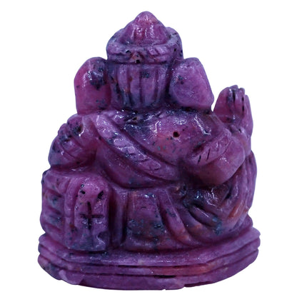 Natürlicher Roter Rubin Buddha aus Kenia - 107,09g