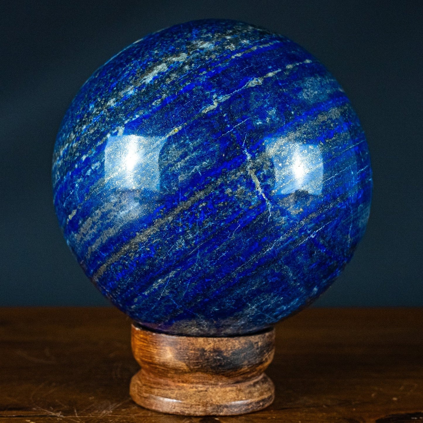 Natürliche Lapislazuli-Kristall-Kugel - 6500,81g - 165mm