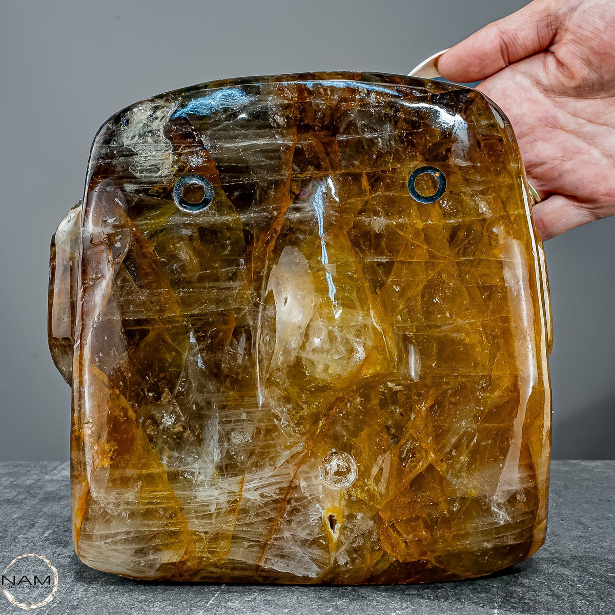 Healer-Quarz „Stone Head“ – Ein außergewöhnliches Sammlerstück -6740,28g