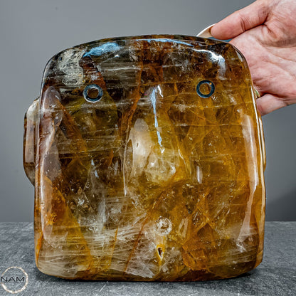 Healer-Quarz „Stone Head“ – Ein außergewöhnliches Sammlerstück -6740,28g