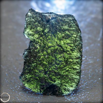 Großer Natürlicher Moldavit Kristall -11,11g 55,55ct