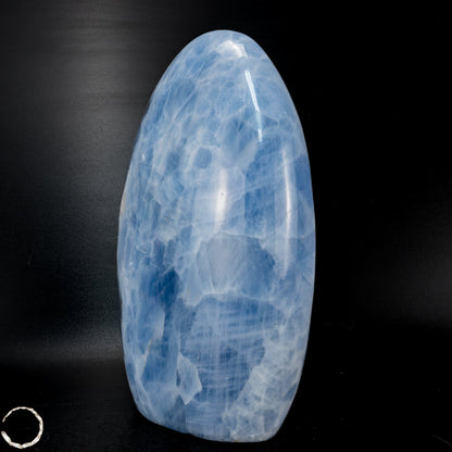 Natürliche Blaue Calcit-Kristall Freiform - 649,73g