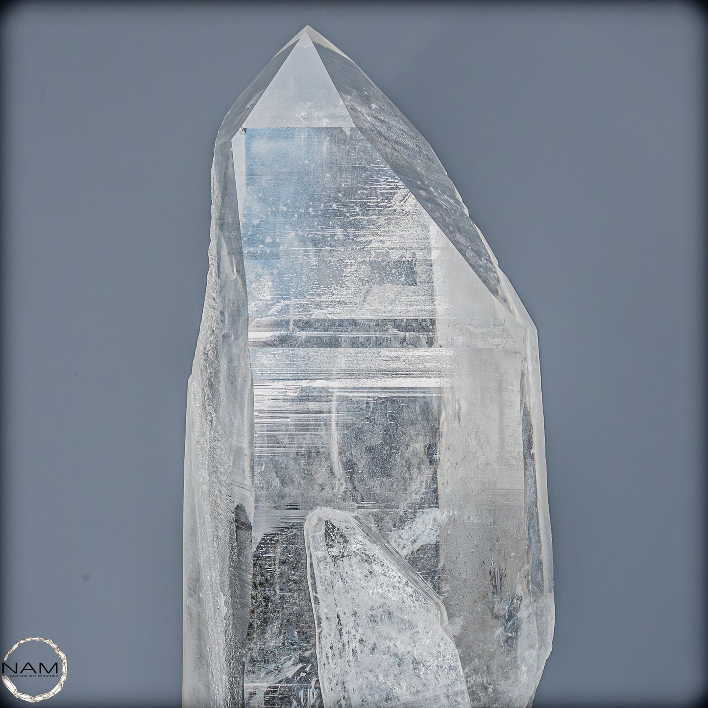 Seltener Doppel-Phantom Lumerische Quartz Kristall auf Ständer - 4654,92g