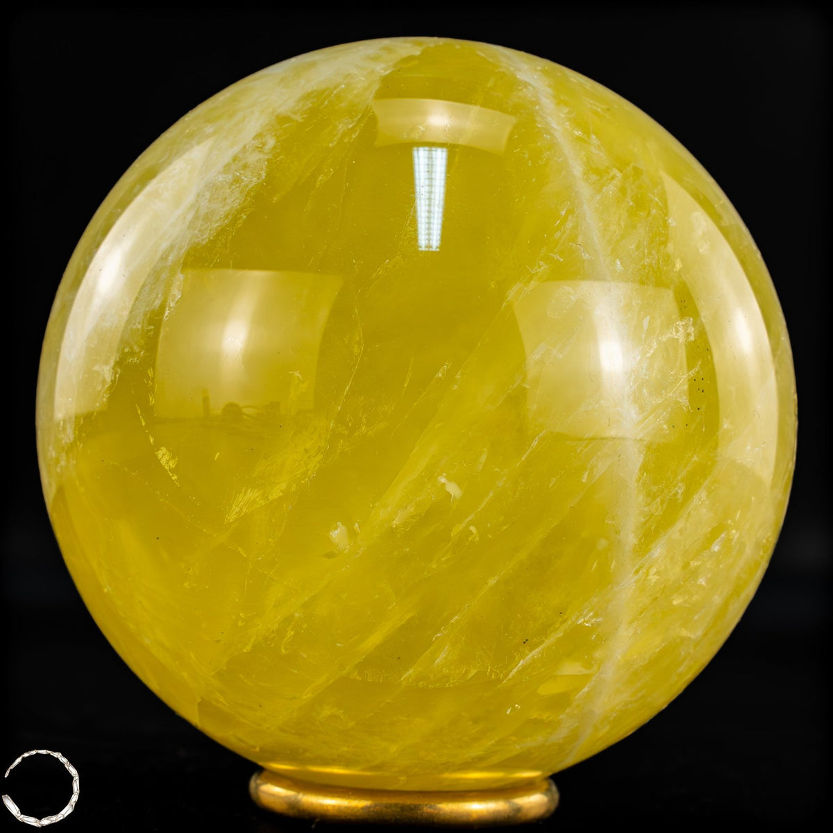 Top Qualität Transparente Citrin Kristall Kugel - Brasilien -1330,92g