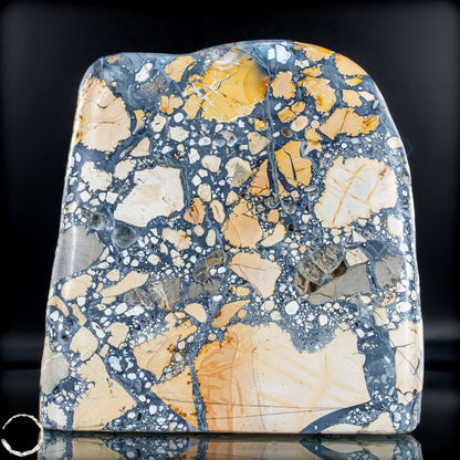 Natürliche Indonesische Picture Jasper-Kristall Freiform – 1630,17g