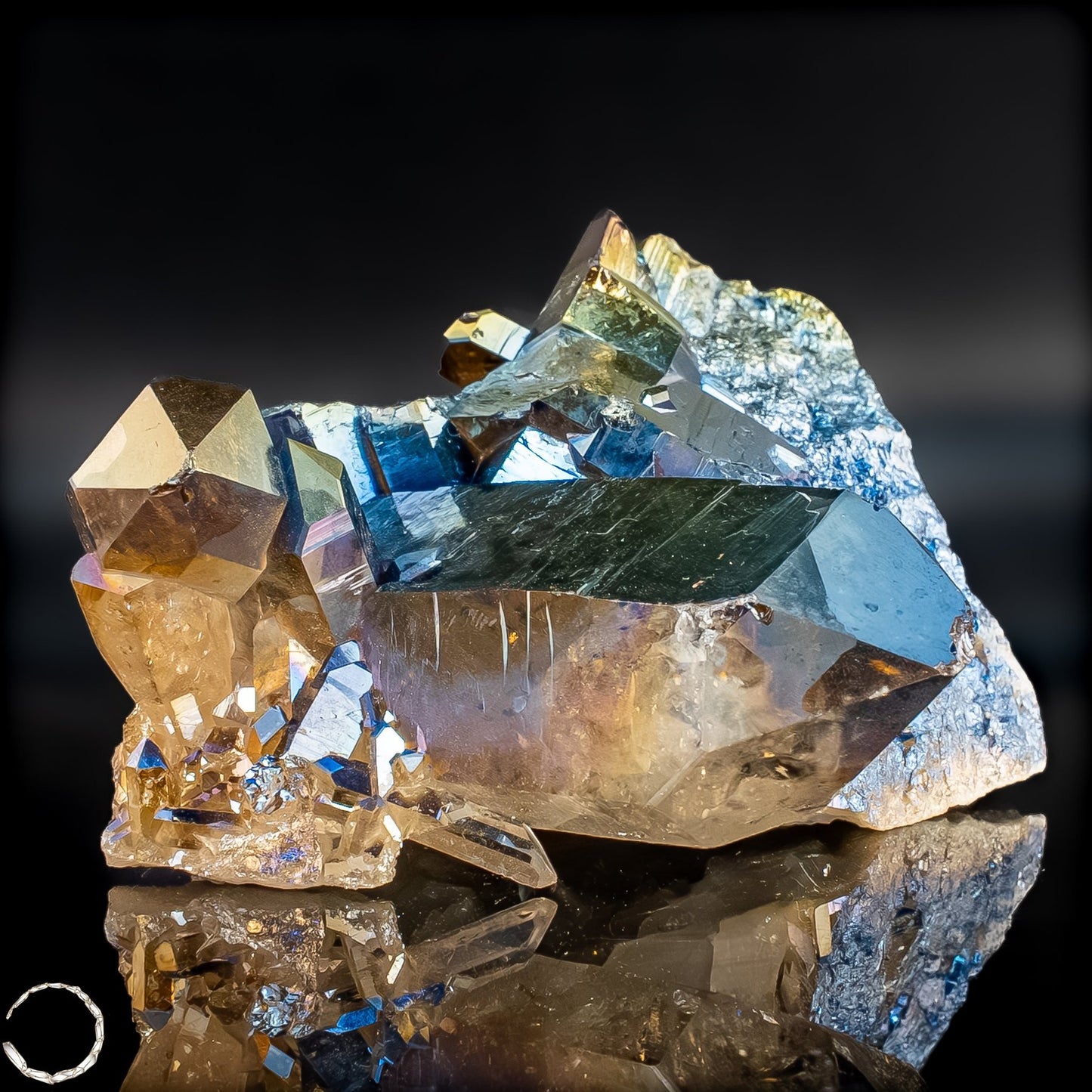 Aura Cluster – Regenbogenkristall voller Energie und Magie – 268,33g