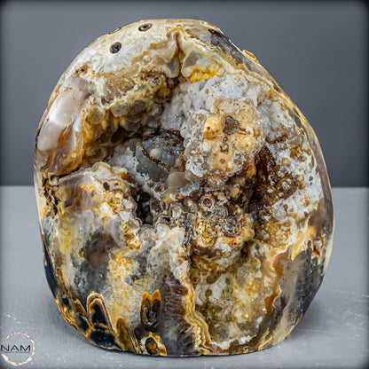 Achat-Druse –  Natürlichen Schönheit aus Brasilien 1661,19g