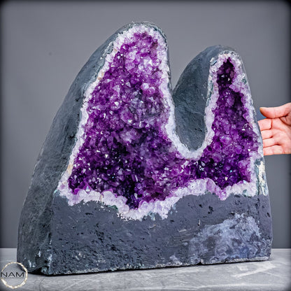 Amethyst-Druse Kathedrale – Naturwunder aus Uruguay – 31259,73g