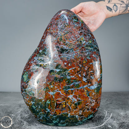 Natürliche Ozean-Jaspis Kristall-Freiform - 8819,47g