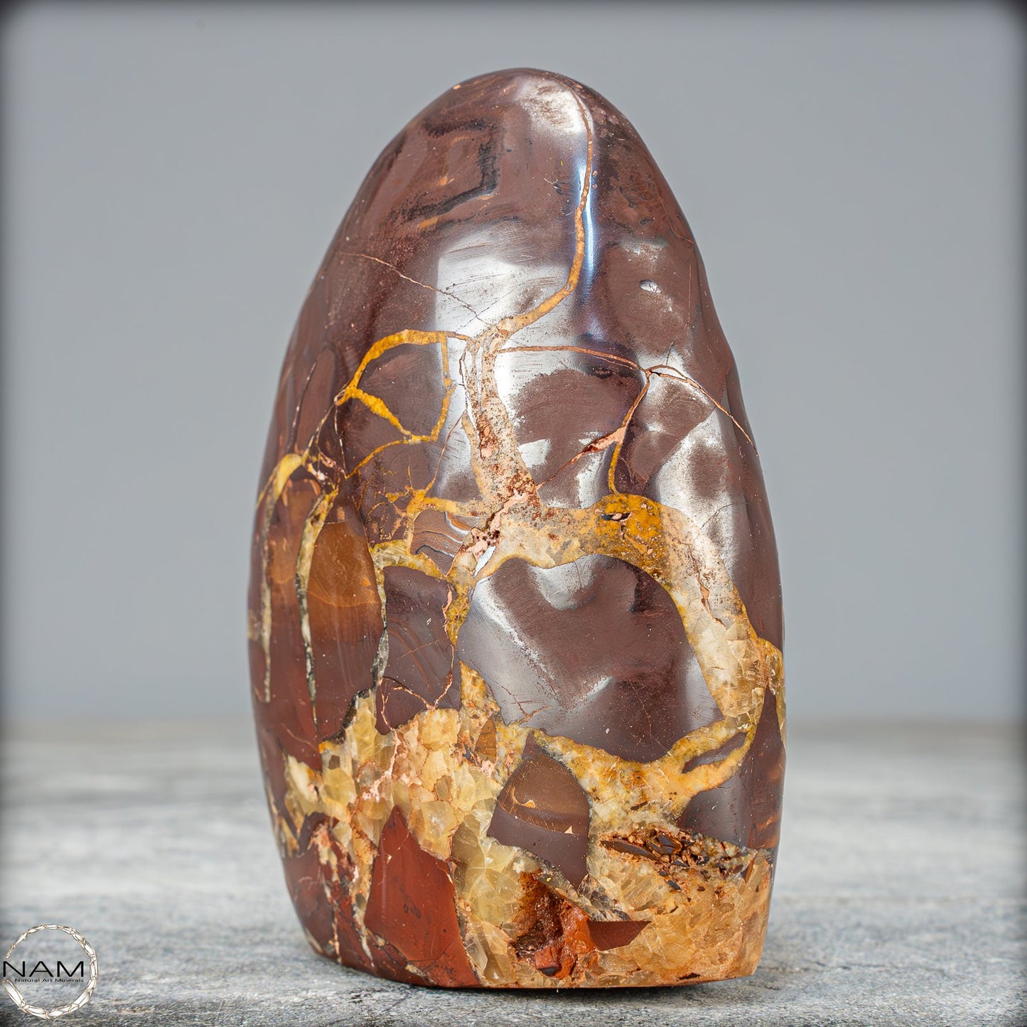 Natürliche Simbirzit-Kristall Freiform aus Russland - 444,83g