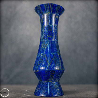 Seltener Natürliche Lapislazuli Kristall-Vase - 767,24g