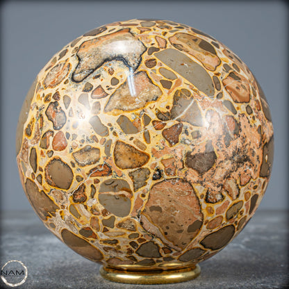 Natürliche Leoparden-Jaspis Kristallkugel - 1542,51 g