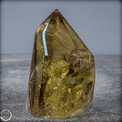 Top Qualität Transparenter Citrin Kristall - Brasilien - 263,85g