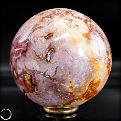 Natürliche Ocean-Jaspis-Achat Kugel -628,26g