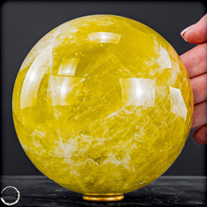 Top Qualität Transparenter Citrin Kristall Kugel - Brasilien - 2375,93g