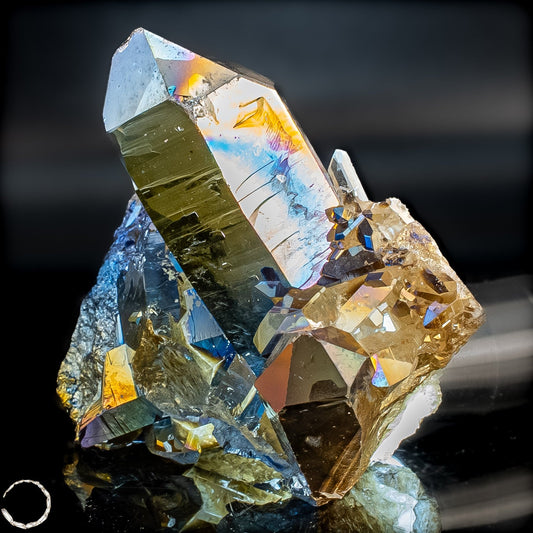 Aura Cluster – Regenbogenkristall voller Energie und Magie – 268,33g