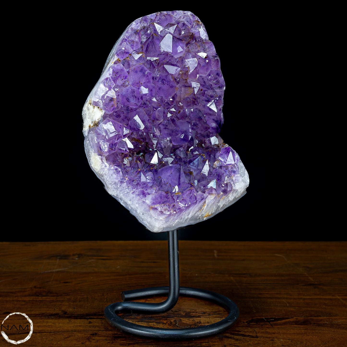 Natürliche Amethyst-Kristalle/Druse auf Ständer - 5093,15g