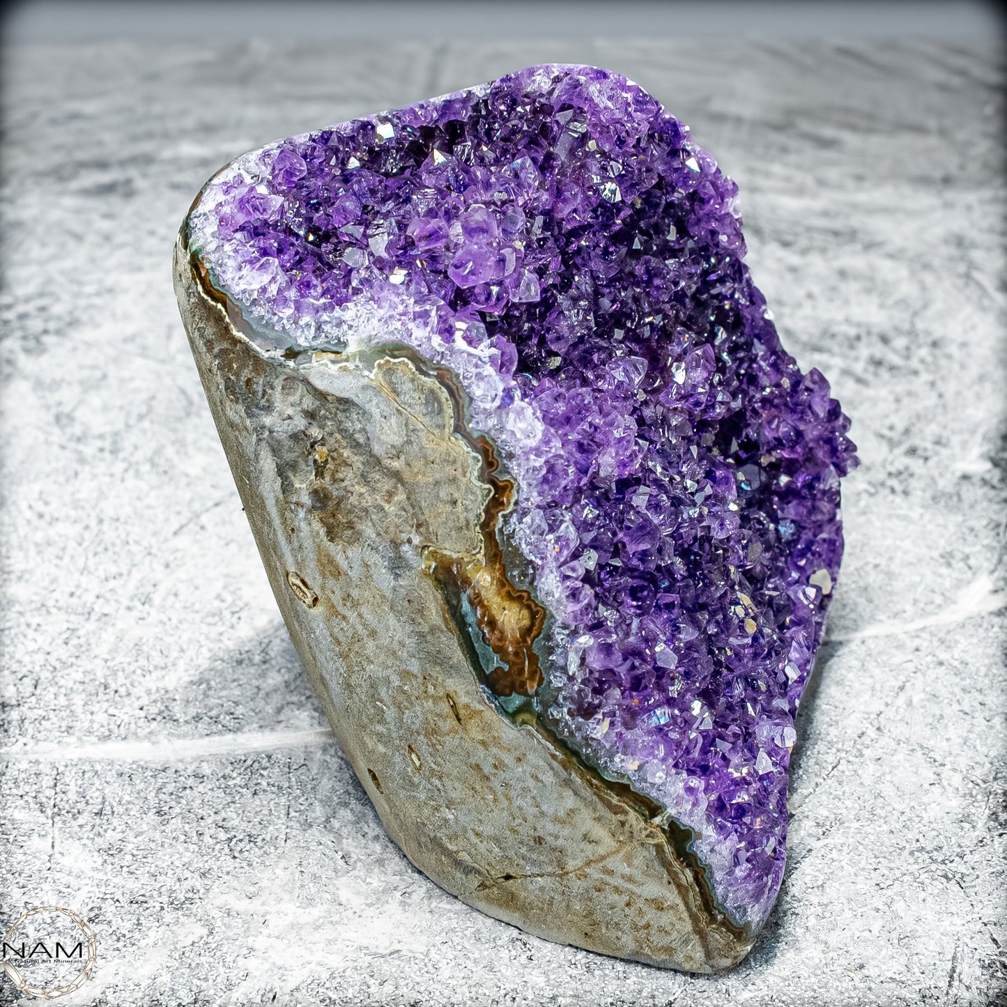 Natürliche Amethyst-Kristall Druse - 815,69g