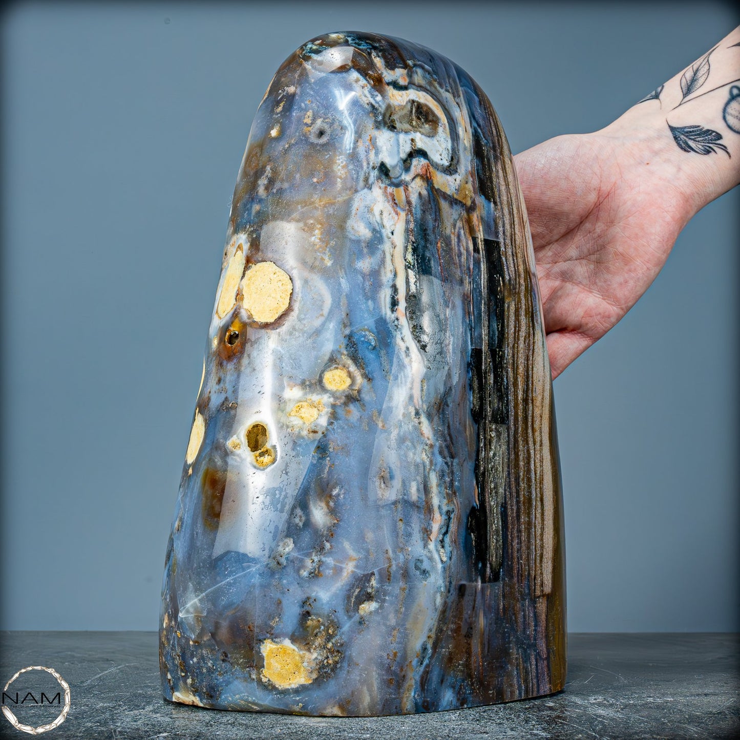 Natürliche Ozean-Jaspis Kristall-Freiform - 7881,55g