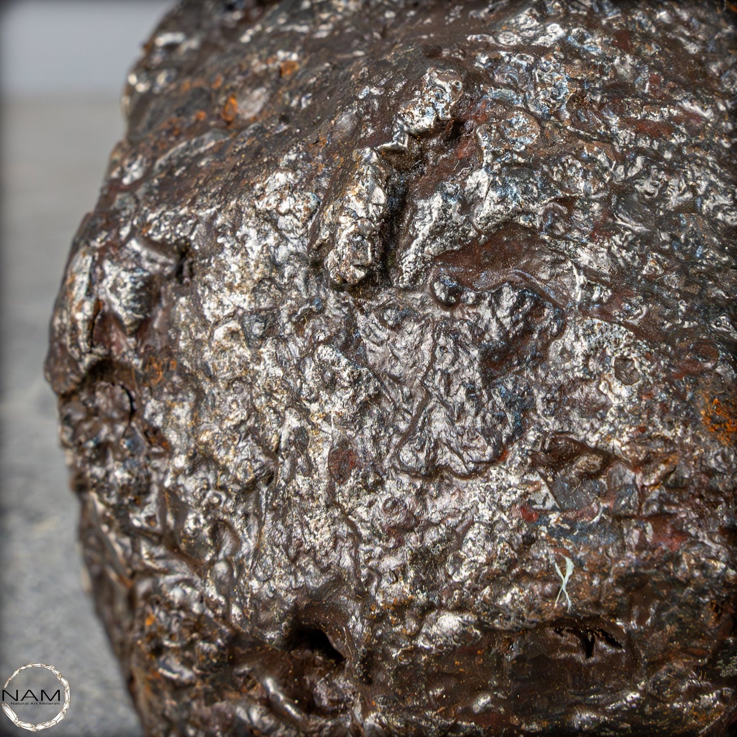 Natürlicher Sehr Großer Meteorit Campo Del Cielo, Argentinien - 1351,89g