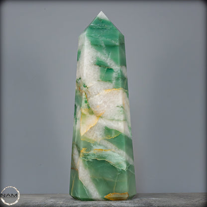 Natürlicher Aventurin Obelisk aus Brasilien - 6473,13g