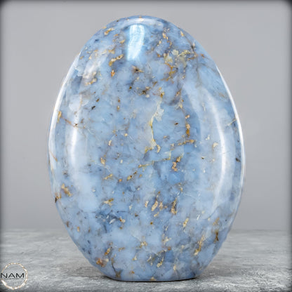 Natürliche Blaue Quarz Freiform aus Brasilien - 1198,66g