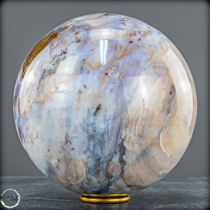 Natürliche Ocean-Jaspis-Achat Kugel - 4829,39g