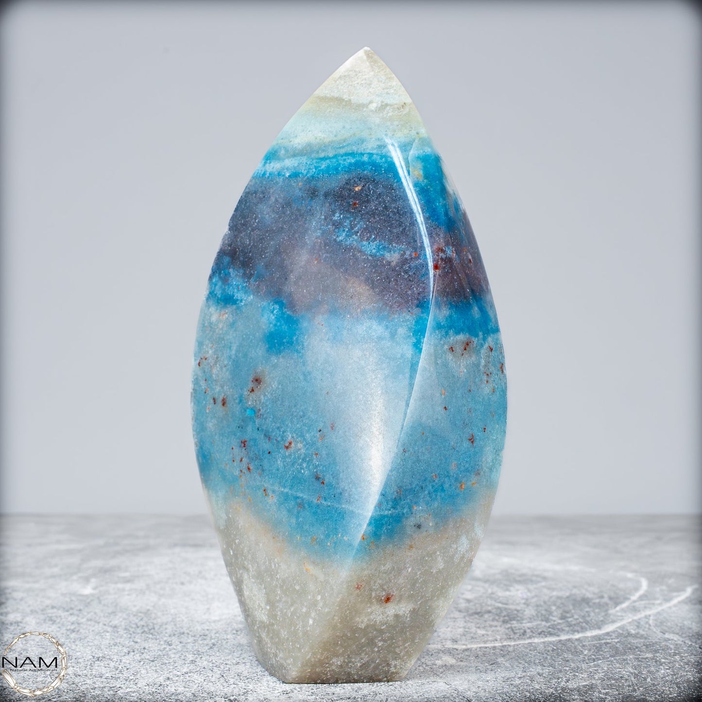 Natürliche Trolleit-Kristall Flamme aus Brasilien - 953,38g