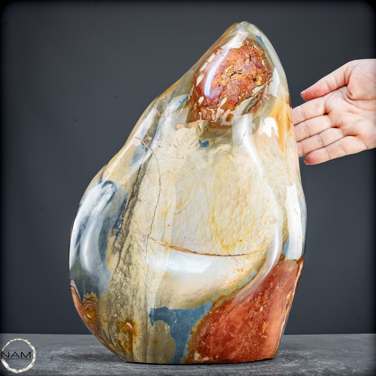 Natürliche Polychrome Jaspis Kristall-Freiform - 12142,33g