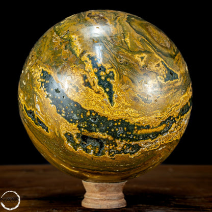 Natürliche Orbicular Ocean Jasper Kugel - 6060,22g - 180mm