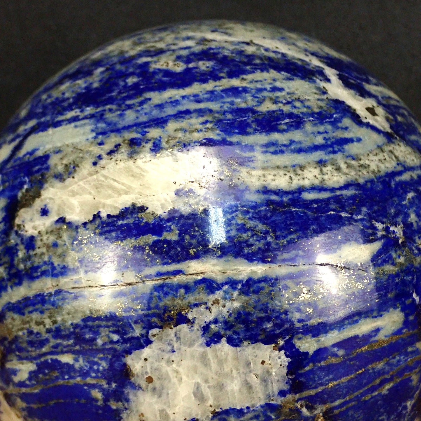 Königsblaue Lapislazuli-Kugel - 2901.60 g - 126 mm