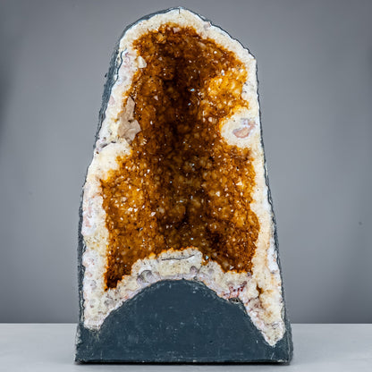 Große  Citrin-Quarz Druse, Brasilien - 38384,99g
