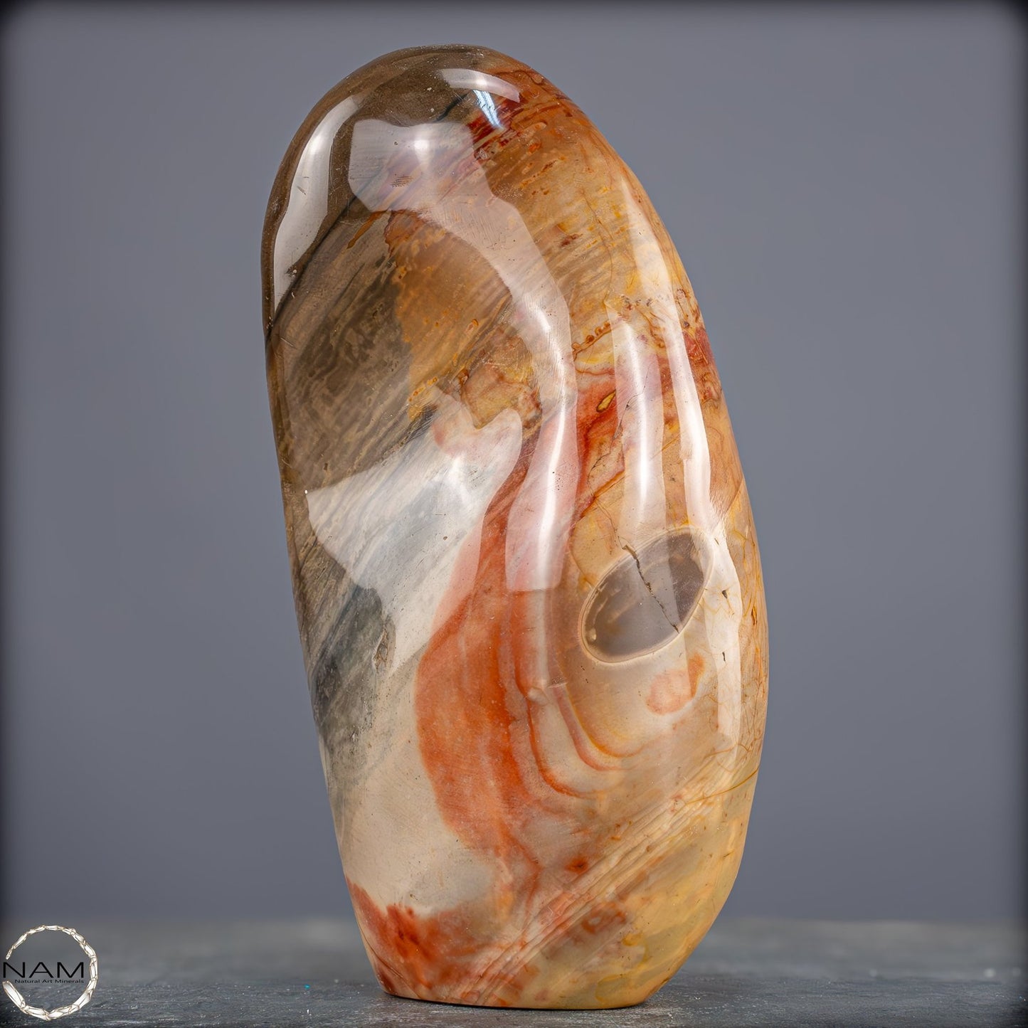 Natürliche Polychrome Jaspis Kristall-Freiform - 1983,05g